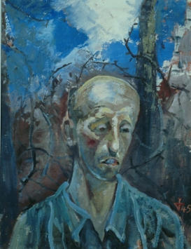 Otto Dix 1945-PortraitOfAPrisoner